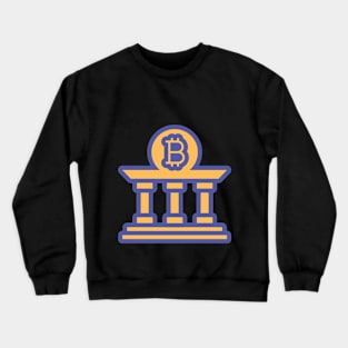 BITCOIN IS MY BANK Crewneck Sweatshirt